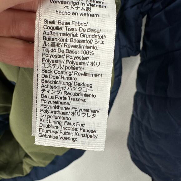 J. CREW Primaloft Quilted sherpa-lined puffer jacket in Navy Blue BM542 // M - Picture 8 of 16